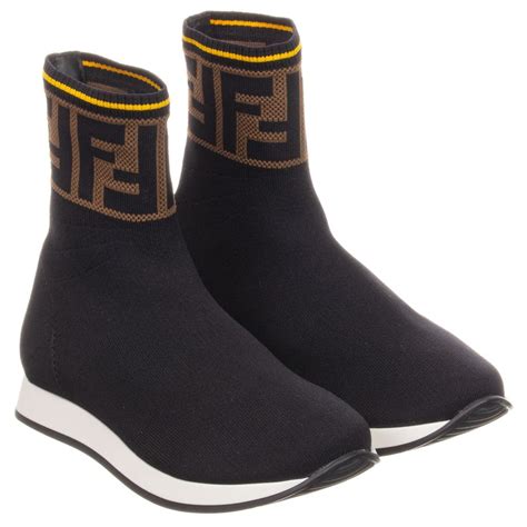 fendi trainers sock|fendi ff socks.